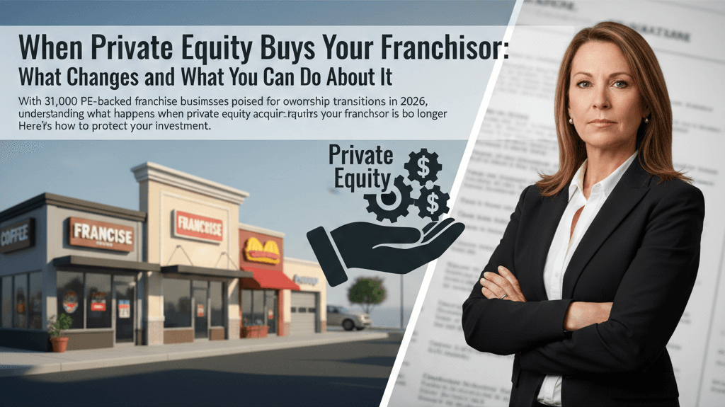When Private Equity Buys Your Franchisor: What Changes and What You Can Do About It