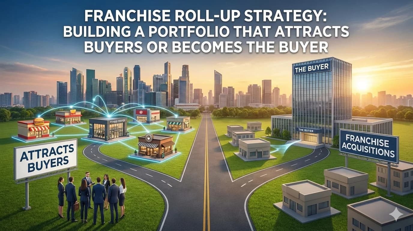 Franchise Roll-Up Strategy: Building a Portfolio That Attracts Buyers or Becomes the Buyer